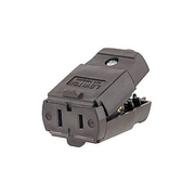 Leviton Straight Blade Connector, 15A, 125Vac 102-P